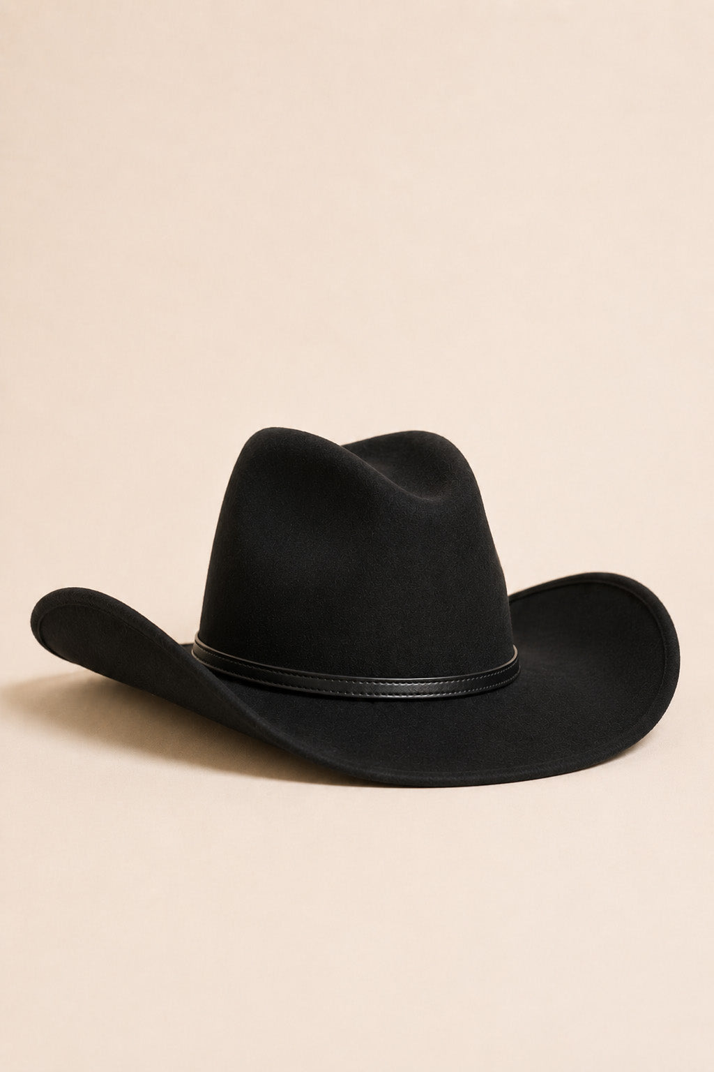 Aspen Women's Wool Cowboy Hat - Black