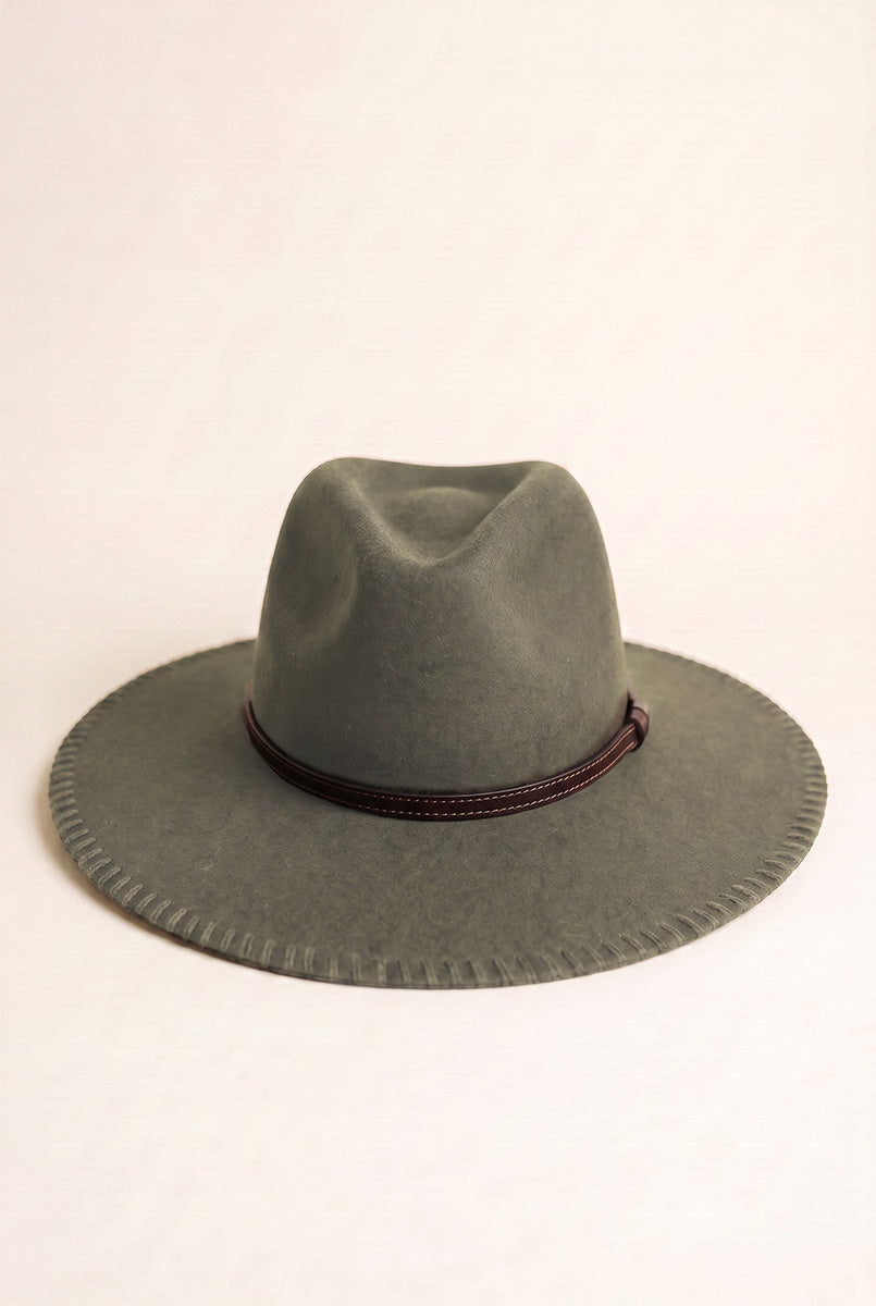Kai Cappello Unisex in Lana – Verde Salvia