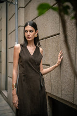 Alba Metis Suede Dress - Bigardini