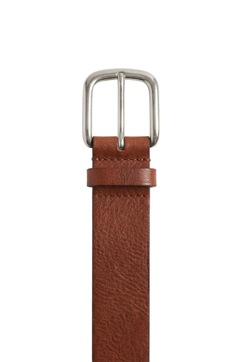 Cross Unisex Leather Belt - Rum - Bigardini