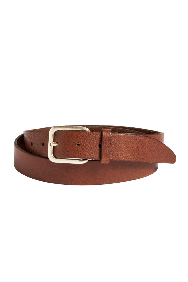 Cross Unisex Leather Belt - Rum - Bigardini