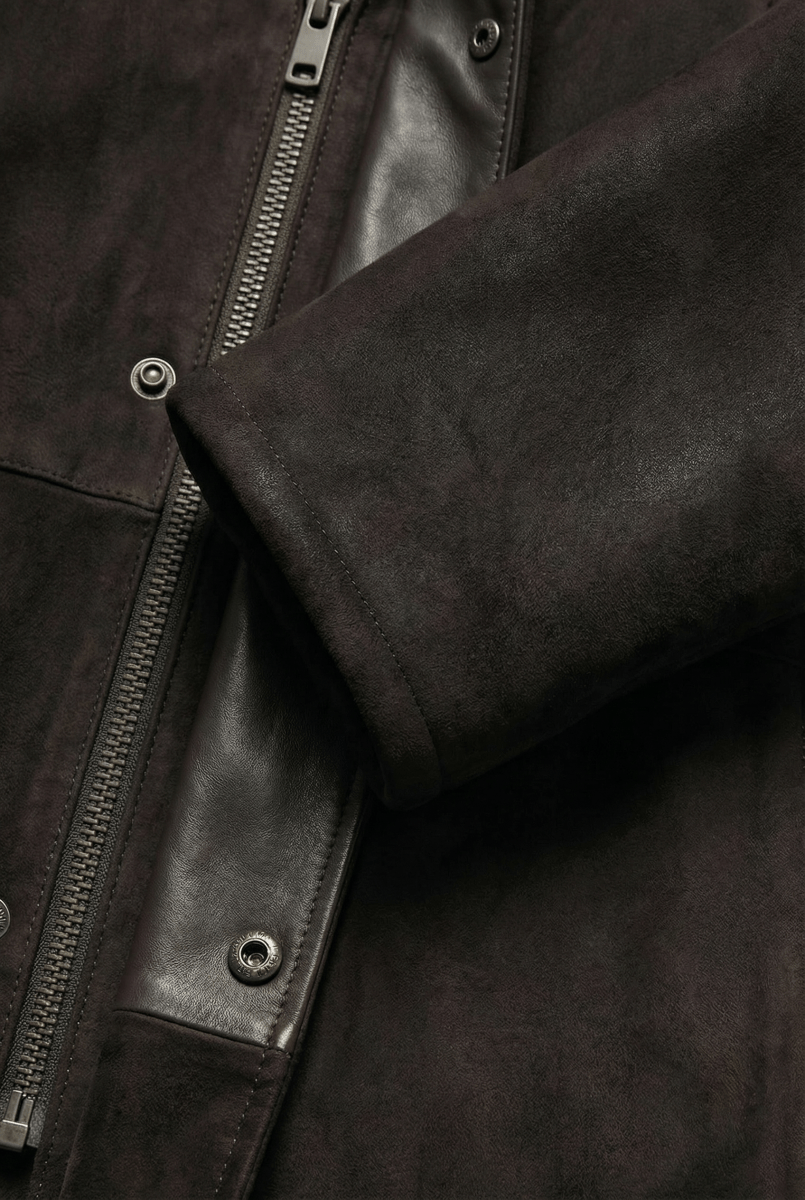 Jack Men’s Toscana Shearling Coat - Brown - Bigardini