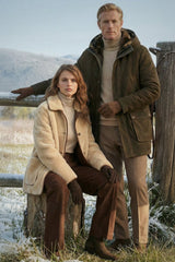 Jack Men’s Toscana Shearling Coat - Khaki - Bigardini