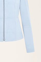 Kate Women’s Reversible Short Jacket - Sky Blue - Bigardini