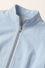 Kate Women’s Reversible Short Jacket - Sky Blue - Bigardini