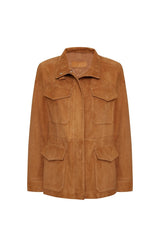 Leny Women’s Suede Jacket - Snuff - Bigardini
