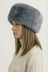 Lira Toscana Shearling Hat - Cold Gray - Bigardini