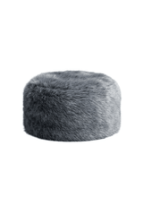Lira Toscana Shearling Hat - Cold Gray - Bigardini