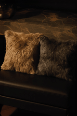 Sofia Toscana Cushion - Brown - Bigardini