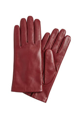 Zaya Women's Leather Gloves with Cashmere Lining - Marlboro - Bigardini