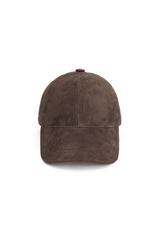 Zen Unisex Suede Baseball Cap - Brown - Bigardini