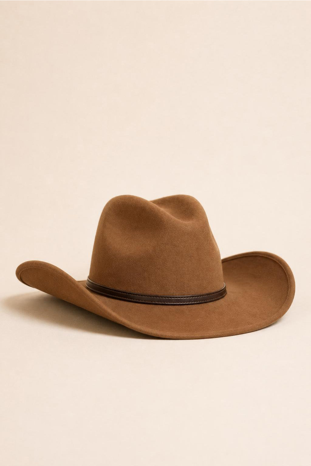 Aspen Women's Wool Cowboy Hat - Camel
