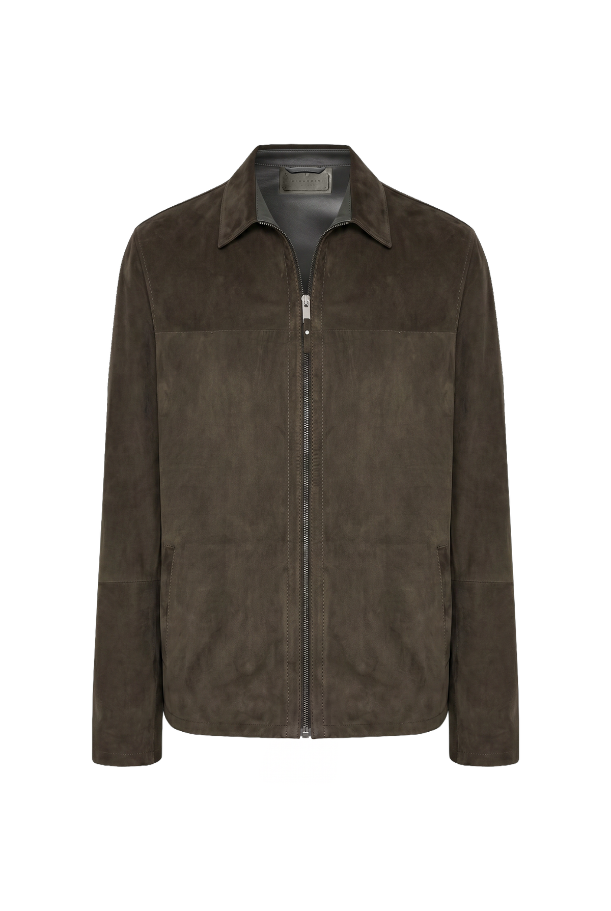 Dario Men’s Suede Jacket - Coffee