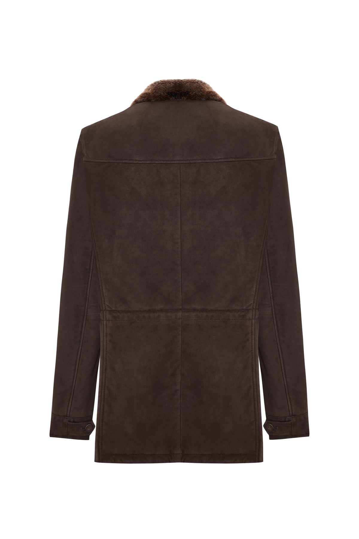 Ranger Men’s Safari Suede Jacket - Coffee