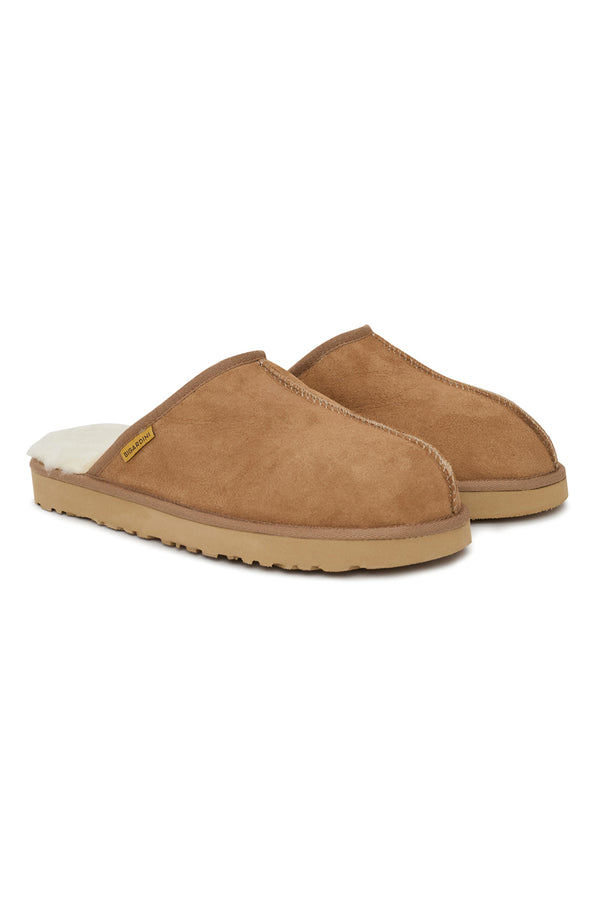 Corin Men’s Shearling Slippers - Camel