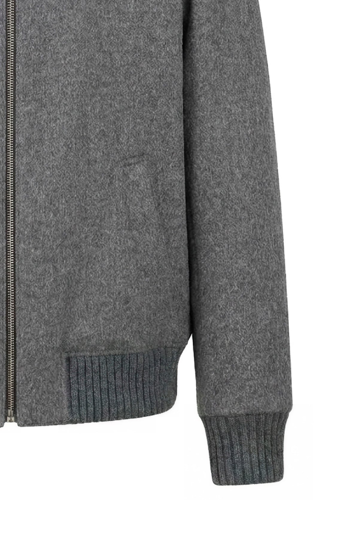 Alpi Men’s Alpaca Jacket with Hood - Anthracite