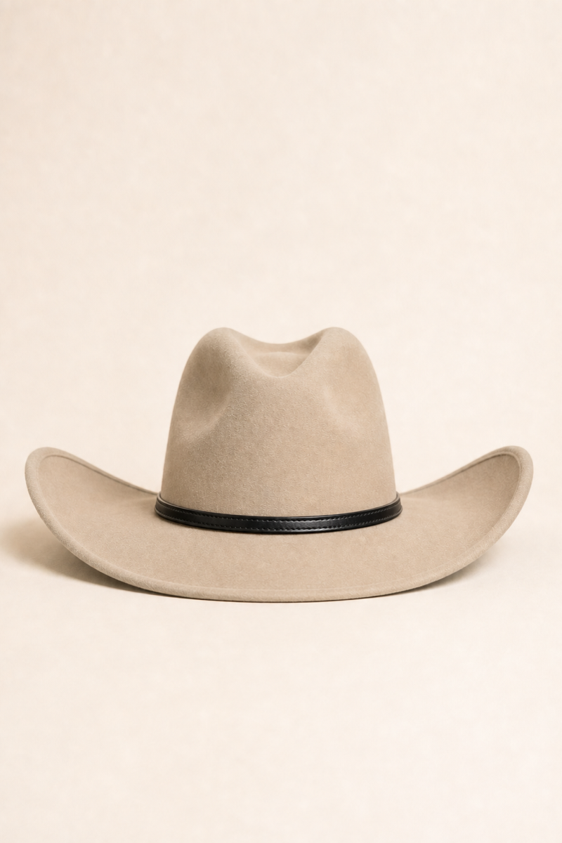 Aspen Women's Wool Cowboy Hat - Sand