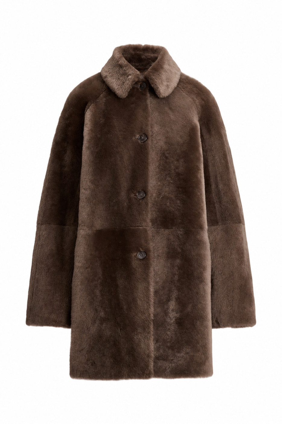 Sorel Reversible Shearling Sheepskin Coat - Milk Brown