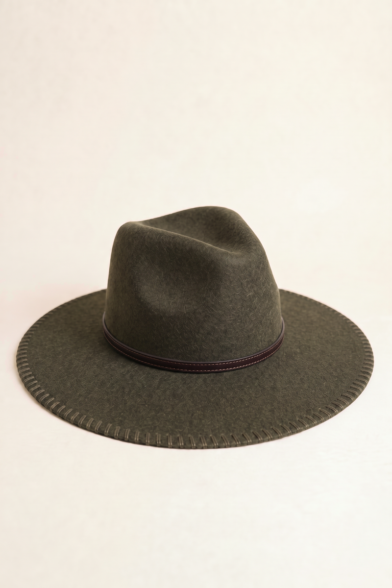 Kai Cappello Unisex in Lana – Verde Mélange
