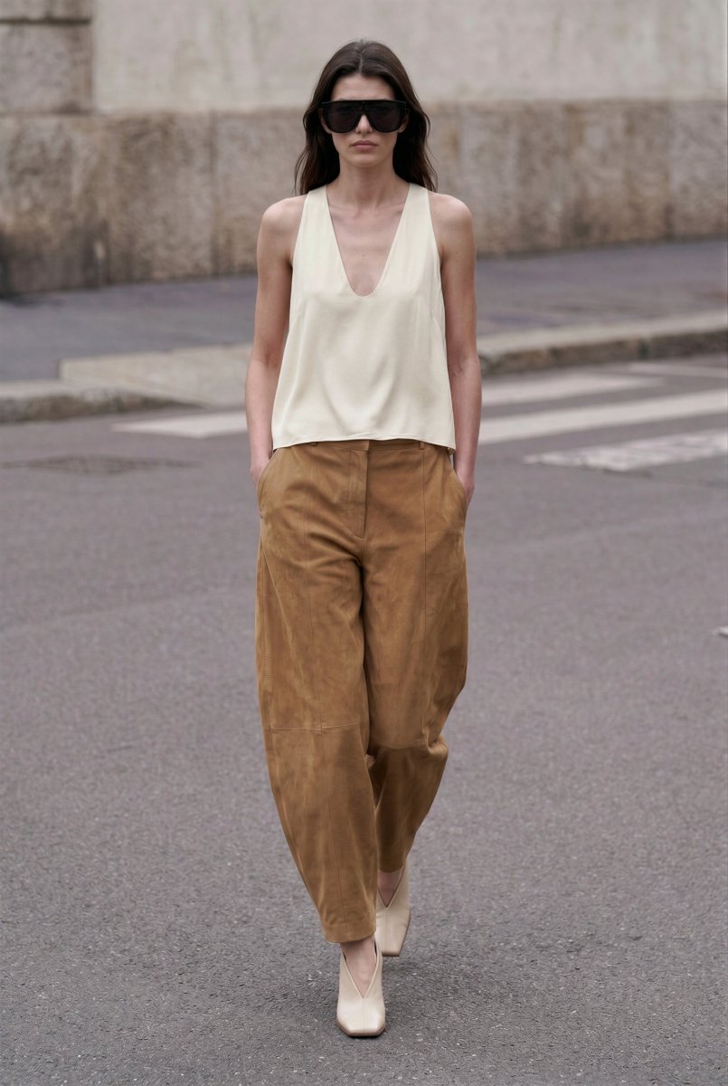 Alina Women’s Balloon Pants - Snuff - Bigardini