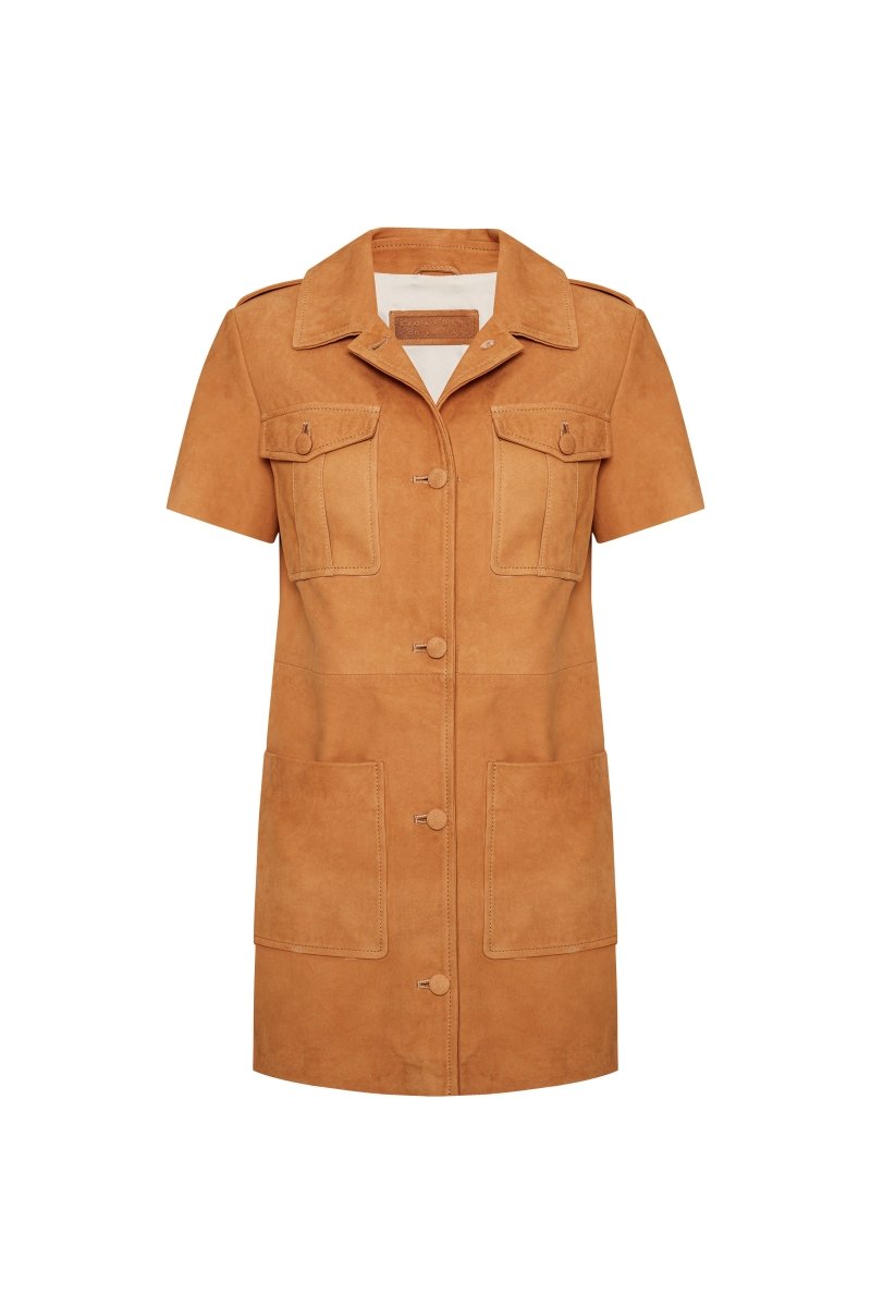 Amy Nubuck Mini Dress - Bigardini