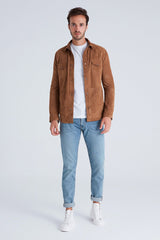 Andy Men's Suede Shirt - Bigardini