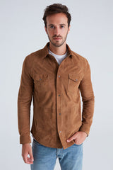 Andy Men's Suede Shirt - Bigardini