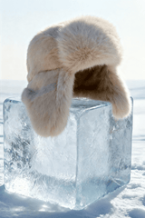 Angelica Women’s Shearling Hat - Honey Beige - Bigardini