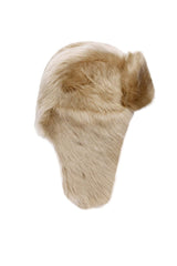 Angelica Women’s Shearling Hat - Honey Beige - Bigardini