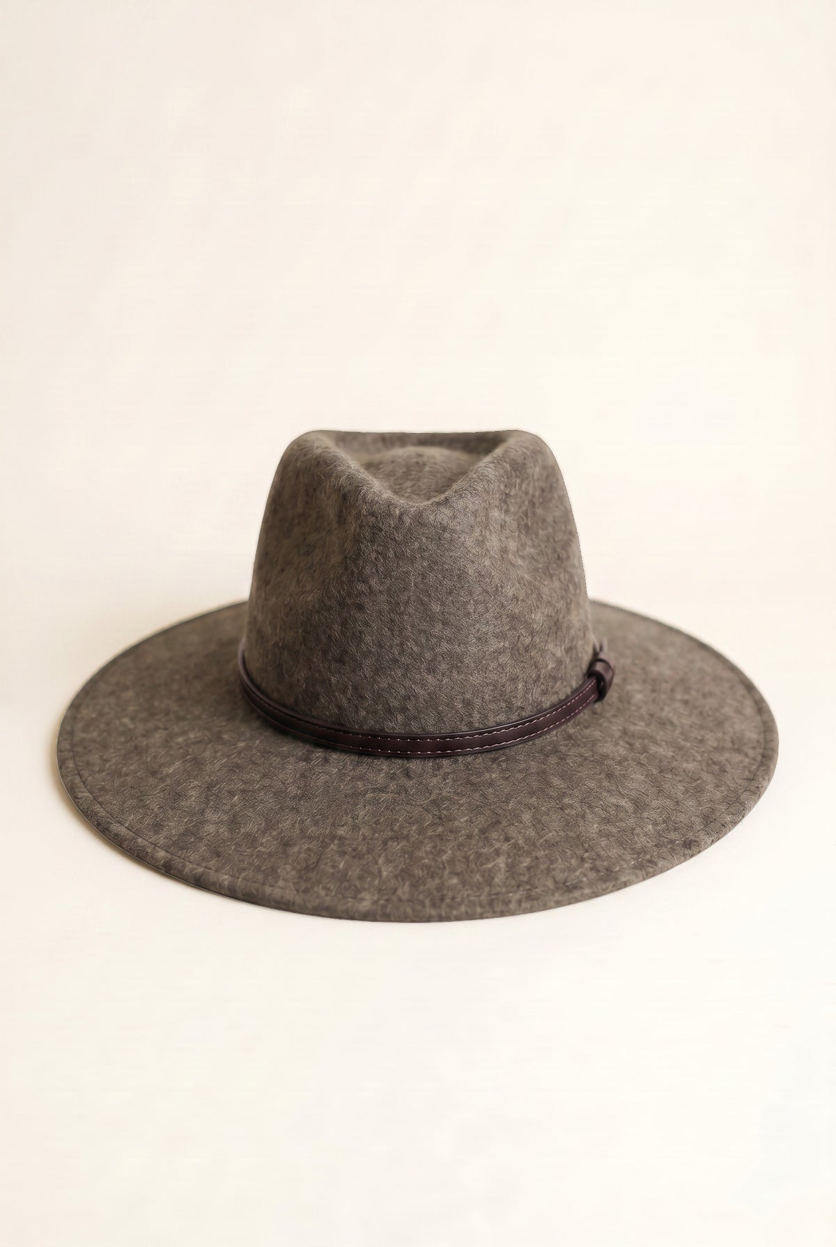 Becca Cappello da Donna in Lana – Grigio Mélange