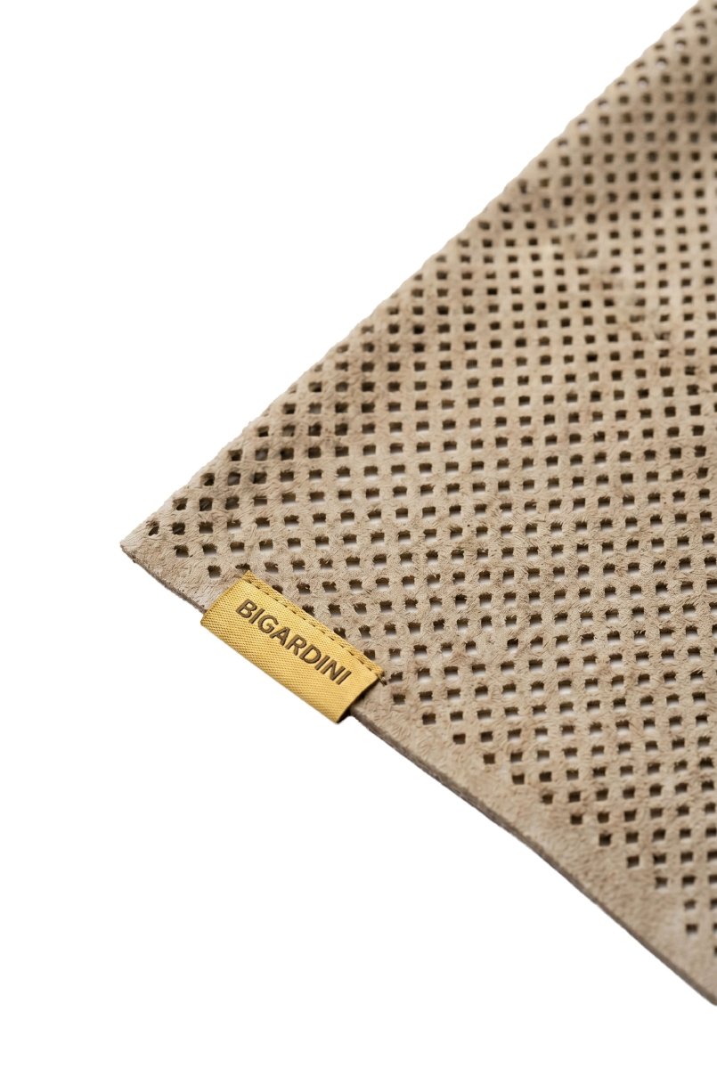 Cindy Unisex Women's Suede Bandana - Vison - Bigardini