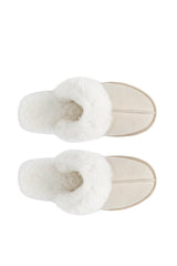 Cosy Women’s Shearling Slippers - Beige - Bigardini