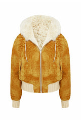 Danica Oversize Reversible Shearling Jacket - Bigardini