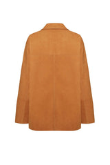 Elia Women’s Suede Jacket - Mustard - Bigardini