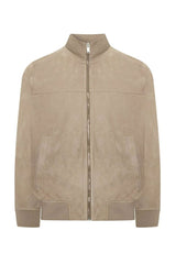 Fabian Men's Suede Leather Jacket - Vison - Bigardini