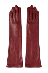 Ivy Women's Extra Long Leather Gloves - Marlboro - Bigardini