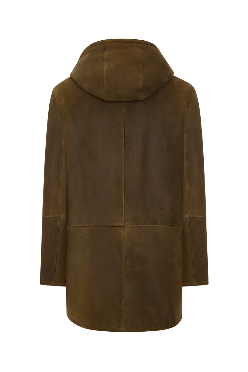 Jack Men’s Toscana Shearling Coat - Khaki - Bigardini