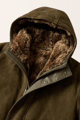 Jack Men’s Toscana Shearling Coat - Khaki - Bigardini