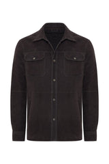 Jorge Men's Shearling Jacket - Anthracite - Bigardini