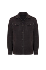 Jorge Men's Shearling Jacket - Anthracite - Bigardini