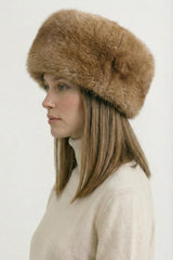 Lira Toscana Shearling Hat - Honey Beige - Bigardini