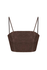 Livy Metis Suede Leather Bra - Bigardini