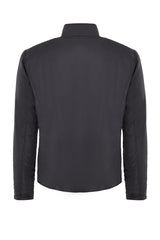 Loris Men's Black Reversible Leather Jacket - Black - Bigardini