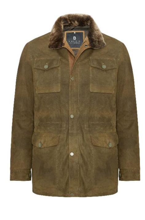 Matteo Suede Padded Coat - Bigardini