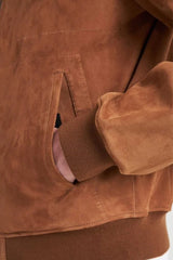 Moritz Men’s Reversible Suede Jacket - Camel - Bigardini