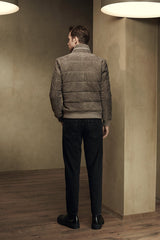 Nicholas Suede Padded Jacket - Bigardini