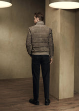 Nicholas Suede Padded Jacket - Bigardini