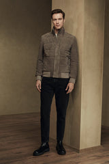 Nicholas Suede Padded Jacket - Bigardini