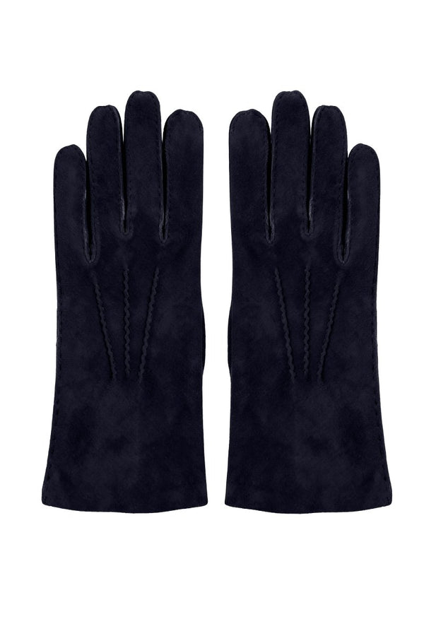 Noe Men's Shearling Gloves - Black - Bigardini