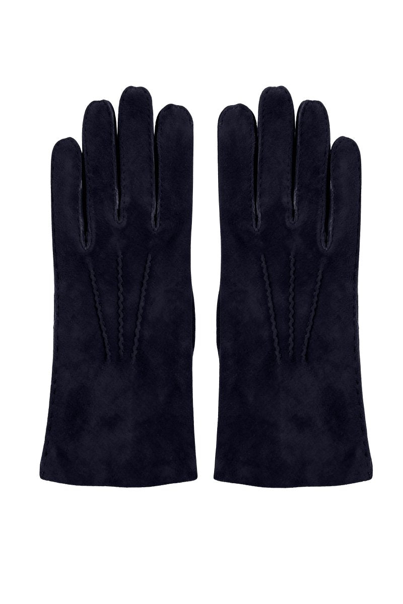 Noe Men's Shearling Gloves - Black - Bigardini